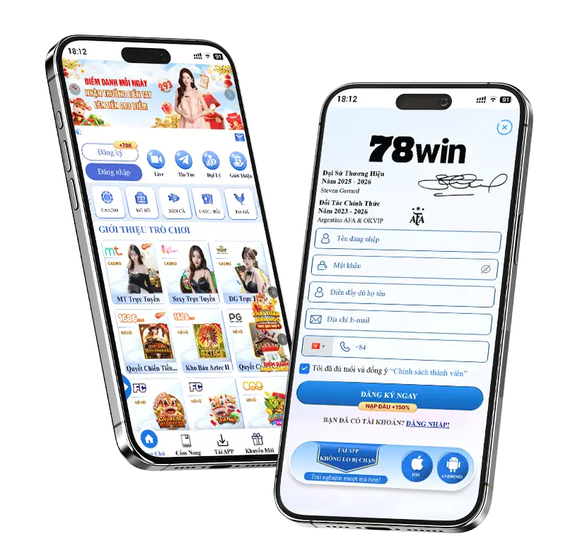tải app 78win trải nghiệm mượt mà